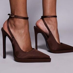 Chic Brown Stiletto Heels